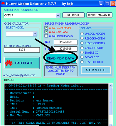 How to Reset Permanently Blocked Hauwei Usb Modems Lock Counter ...