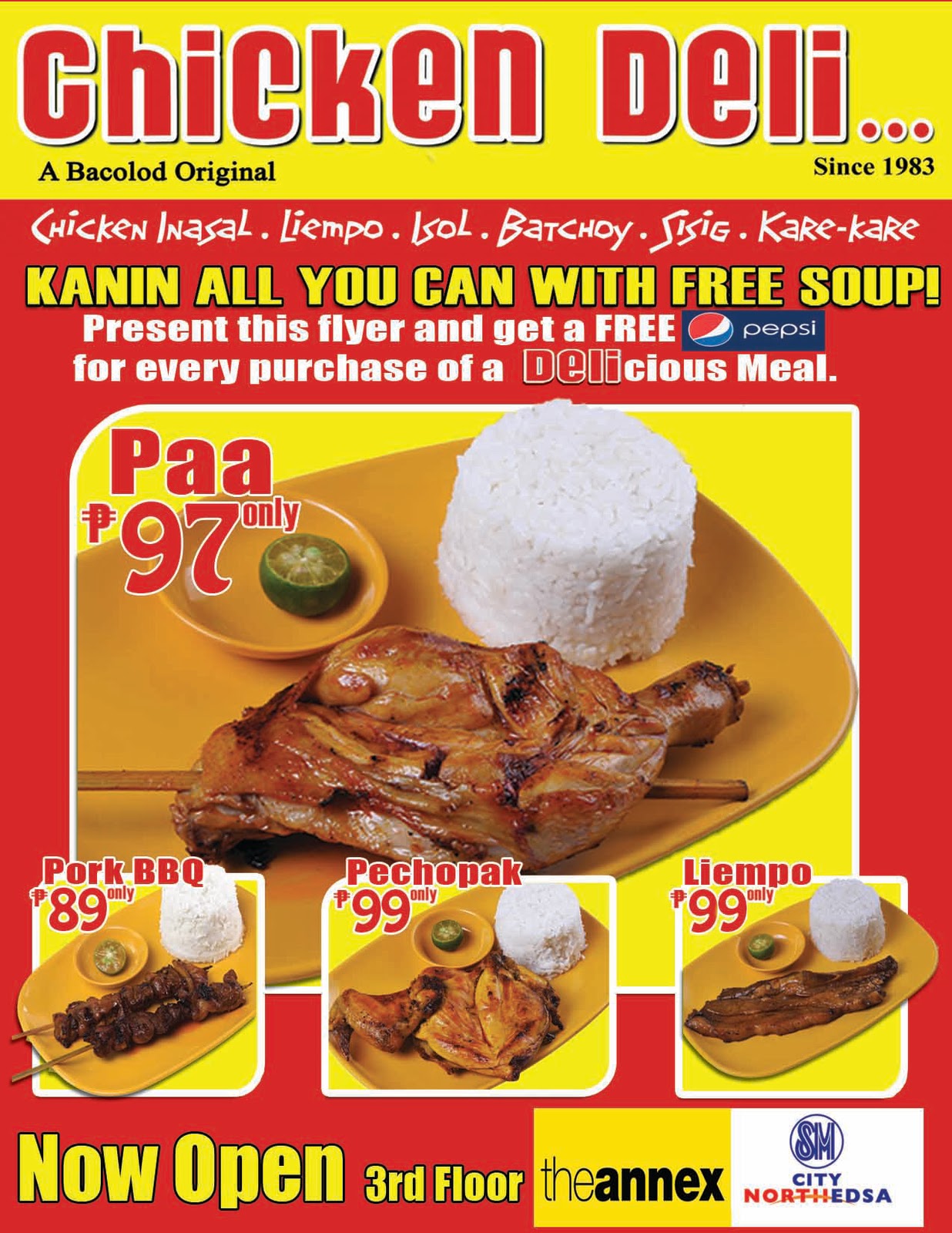 Manual To Lyf Chicken Deli of Bacolod is Now in Manila!