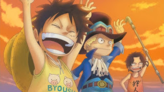 One Piece エース サボ ルフィ幼少期 Ace Sabo Luffy