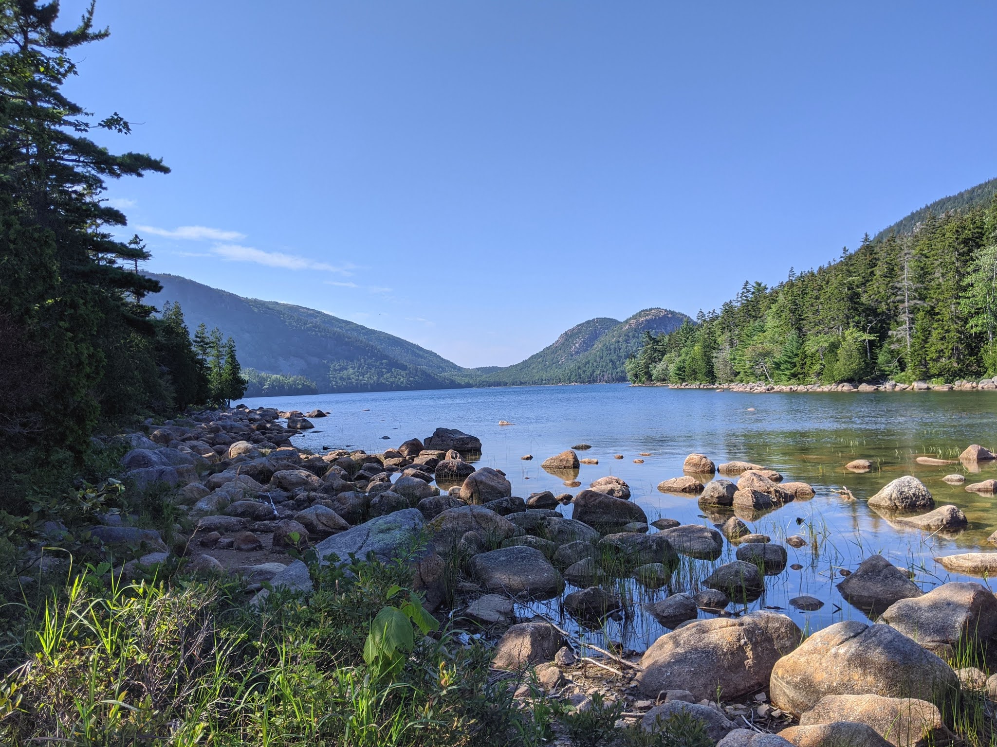 Katie Wanders Jordan Pond Loop Hike Acadia National Park, Maine