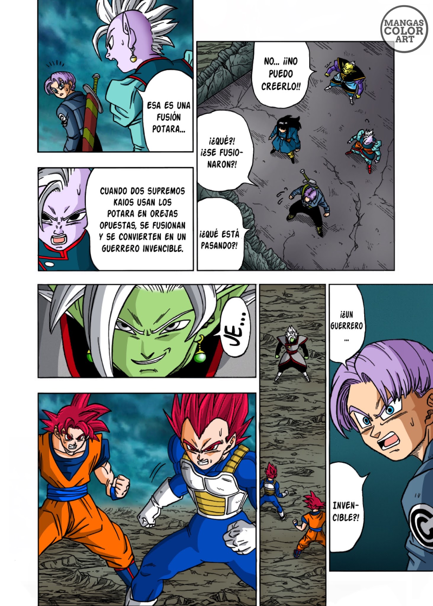 Dragon Ball Super Manga 23 color (first part) by bolman2003JUMP on