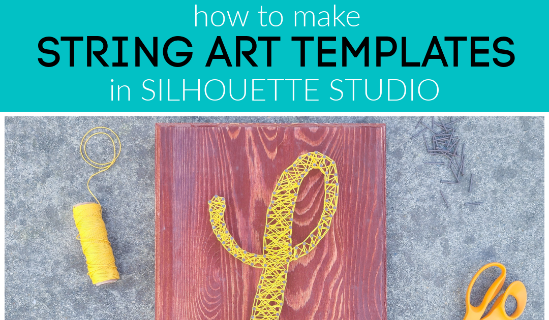 How to Make a String Art Pattern in Silhouette Studio Basic Edition