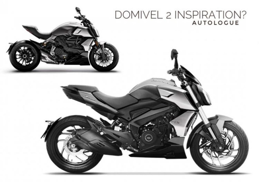 The Bajaj Dominar 400 Domivel kit 2 by Autologue design looks premium