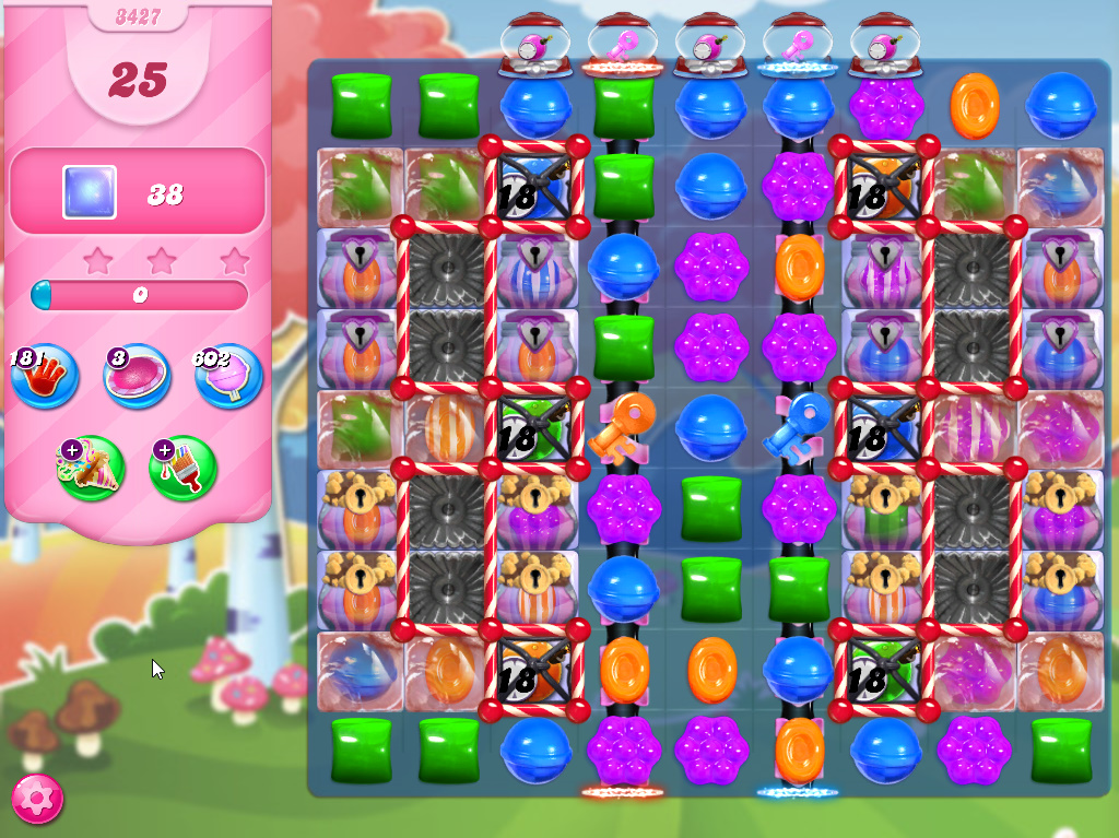 Candy Crush Saga level 3427 Candy Crush Saga level 3427