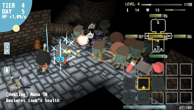 A Healer Only Lives Twice Roguelike game review
