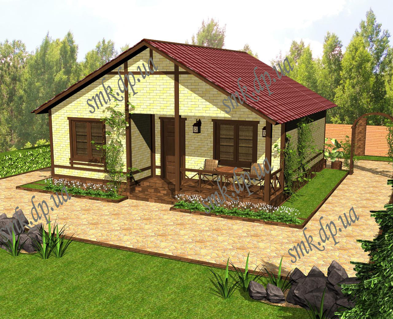 м с террасой. тини хаус с террасой. хозблок гарден хаус. маленькие дома для дачи проекты. дачный домик 5х4 одноэтажный проект.