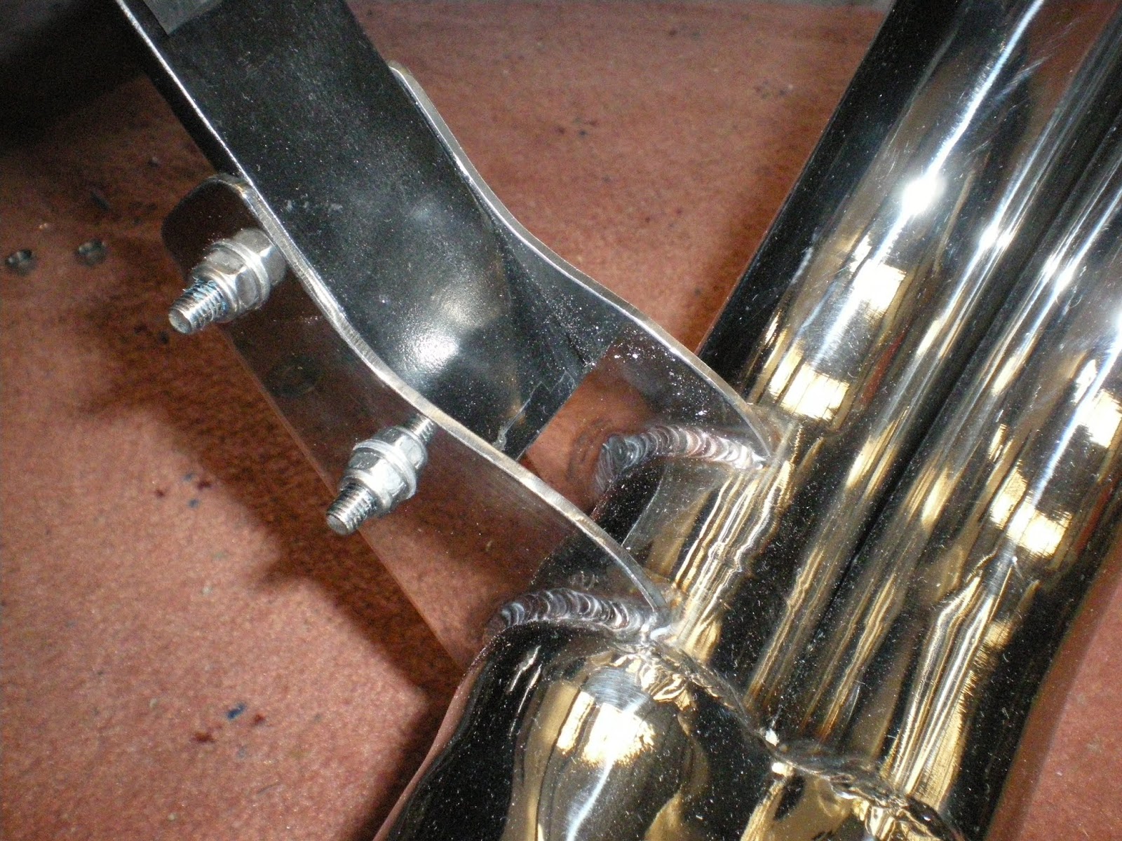 Classic Revival AC Cobra Replica SC 427 Side exhaust pipe brackets