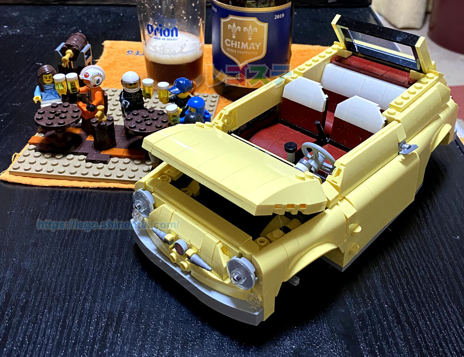 レゴ(R)LEGO(R)レビュー：10271 フィアット500：ルパン三世の愛車でおなじみ！