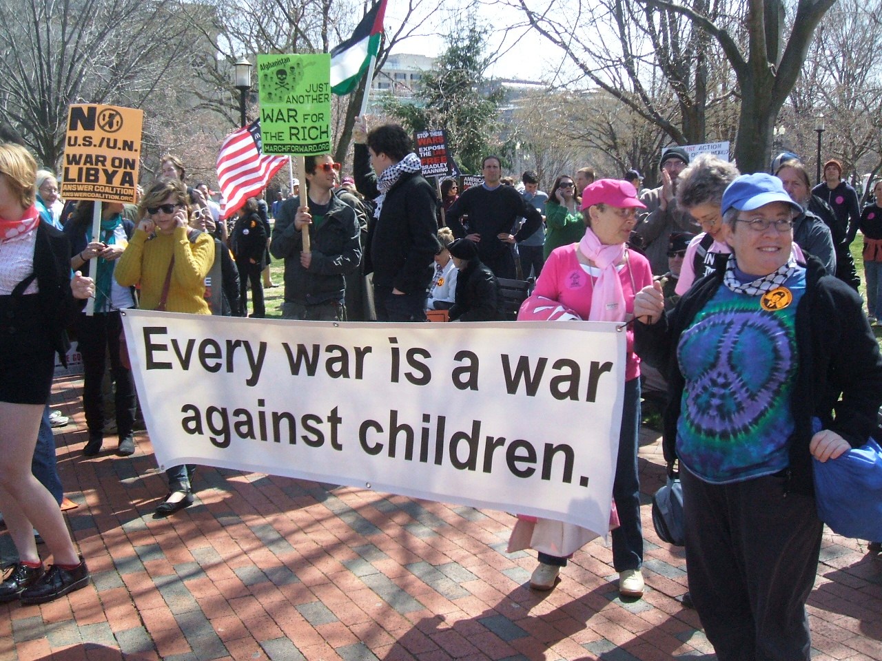 dancewater: Every war is a war against children