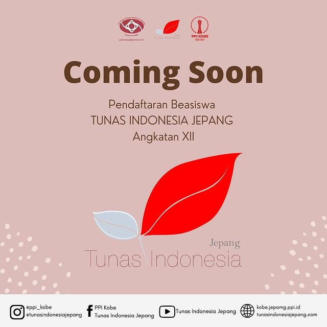 Coming Soon Pendaftaran Beasiswa TIJ Angkatan XII 2021 Tunas