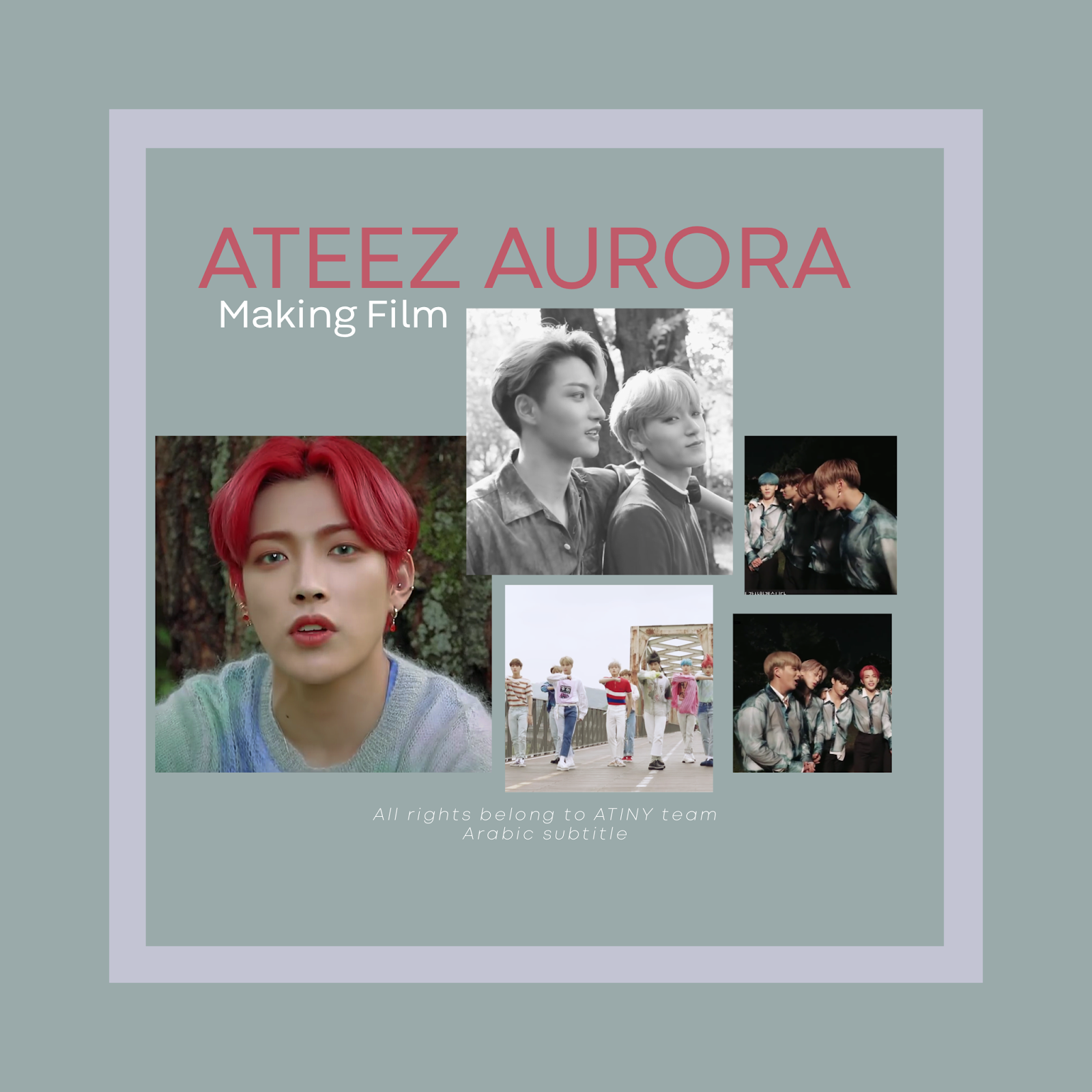 ATEEZ 'AURORA' Official MV (Performance ver.) Making Film مترجم