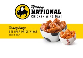 Buffalo Wild Wings National Day Offering a Great Deal
