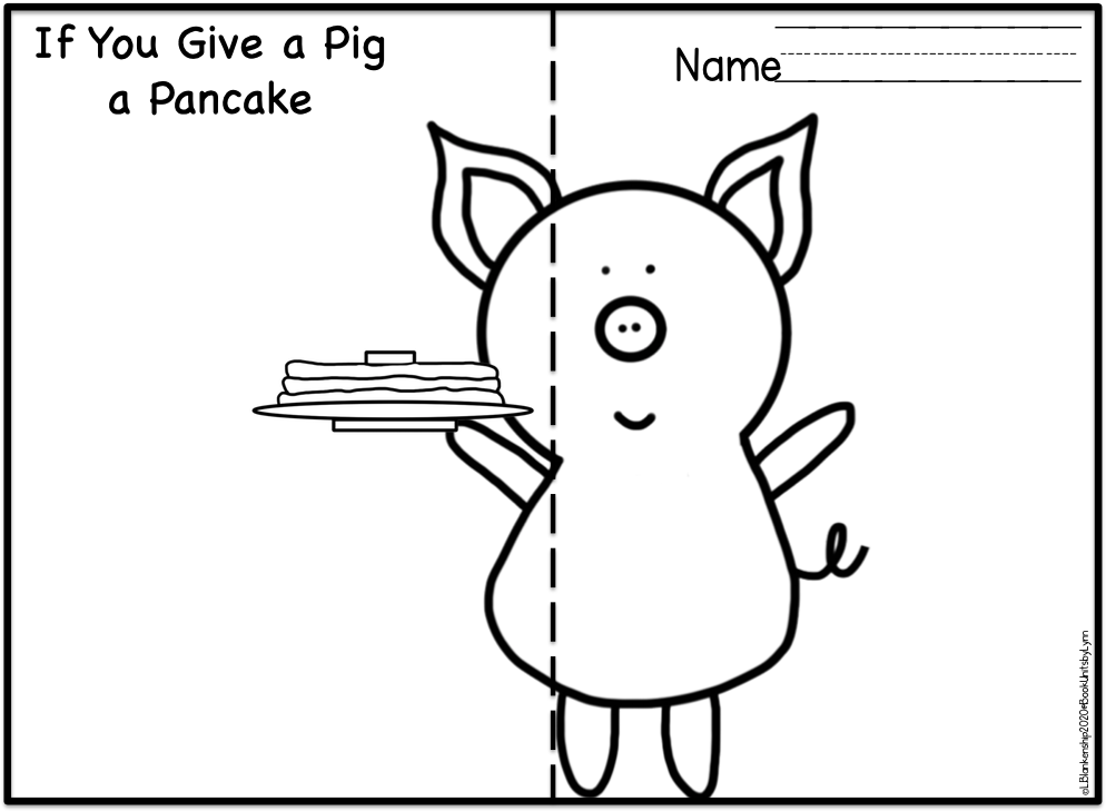If You Give A Pig A Party Coloring Pages Coloring Pages