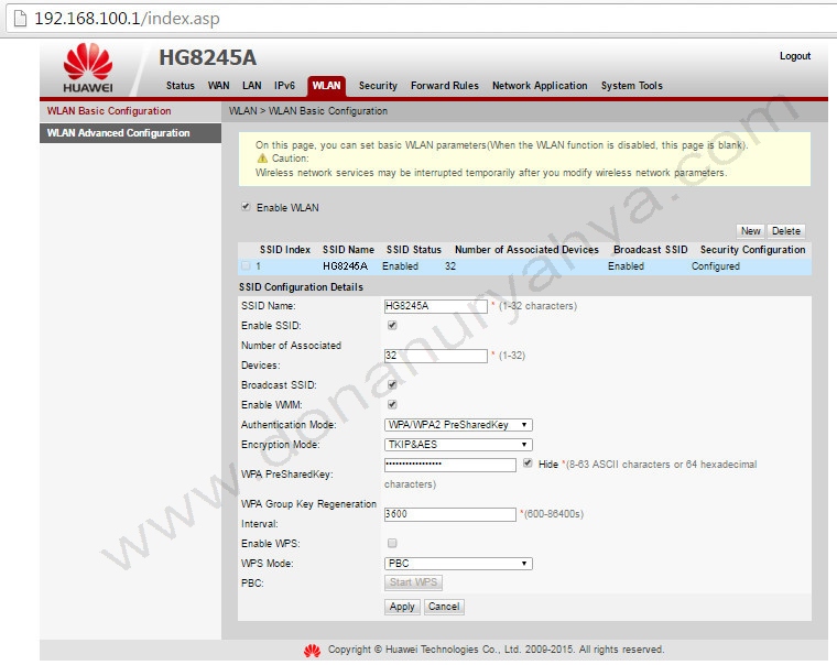 Cara Setting Modem Huawei HG8245A Fiber Optic ke PC