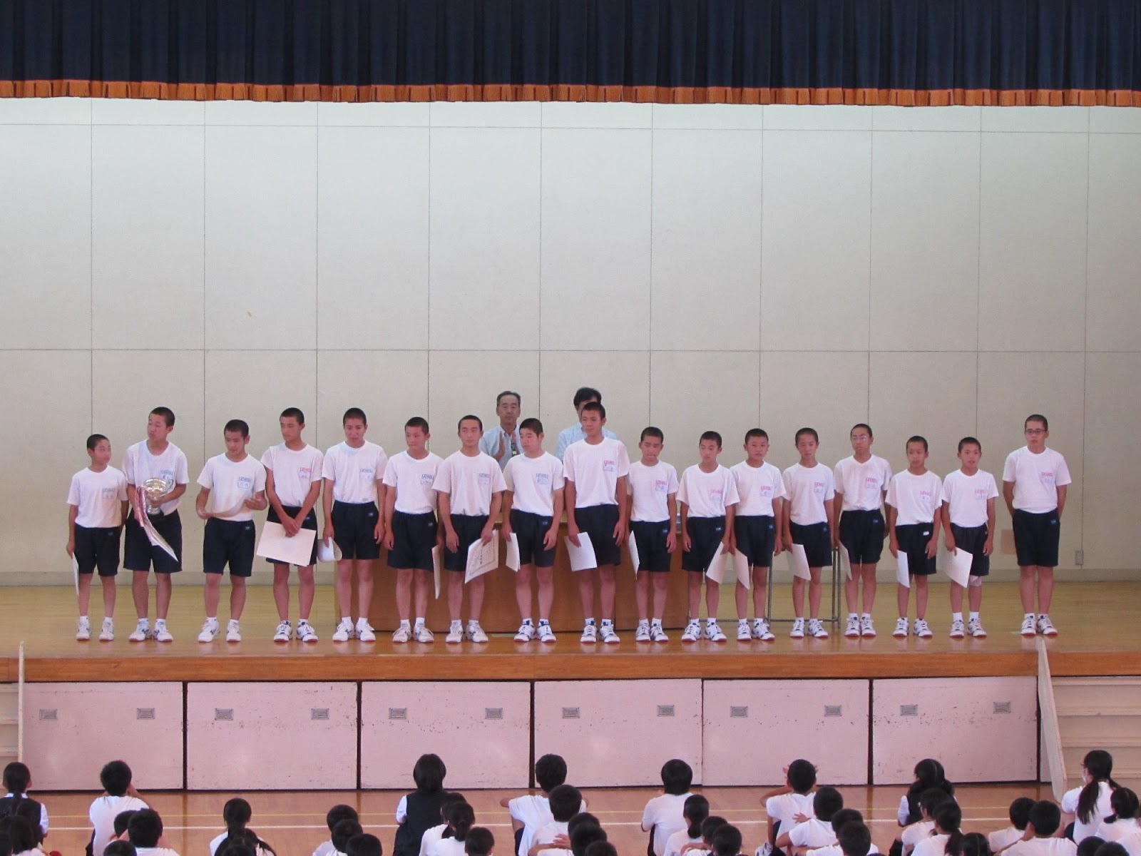 伊勢崎市立殖蓮中学校 6月 2015