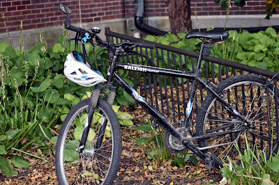 Warde Hall bike rack