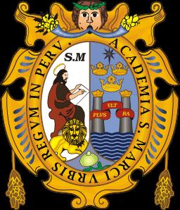 Universidad Nacional Mayor de San Marcos, UNMSM, cota de armas, escudo