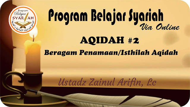 Penamaan Aqidah Penamaan Aqidah