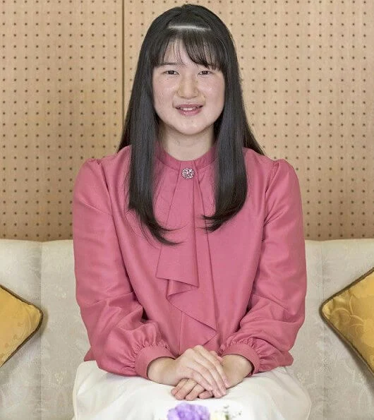 Japanese Princess Aiko, the only child of Emperor Naruhito and Empress Masako. Gakushin Girls’ Senior High School in Tokyo