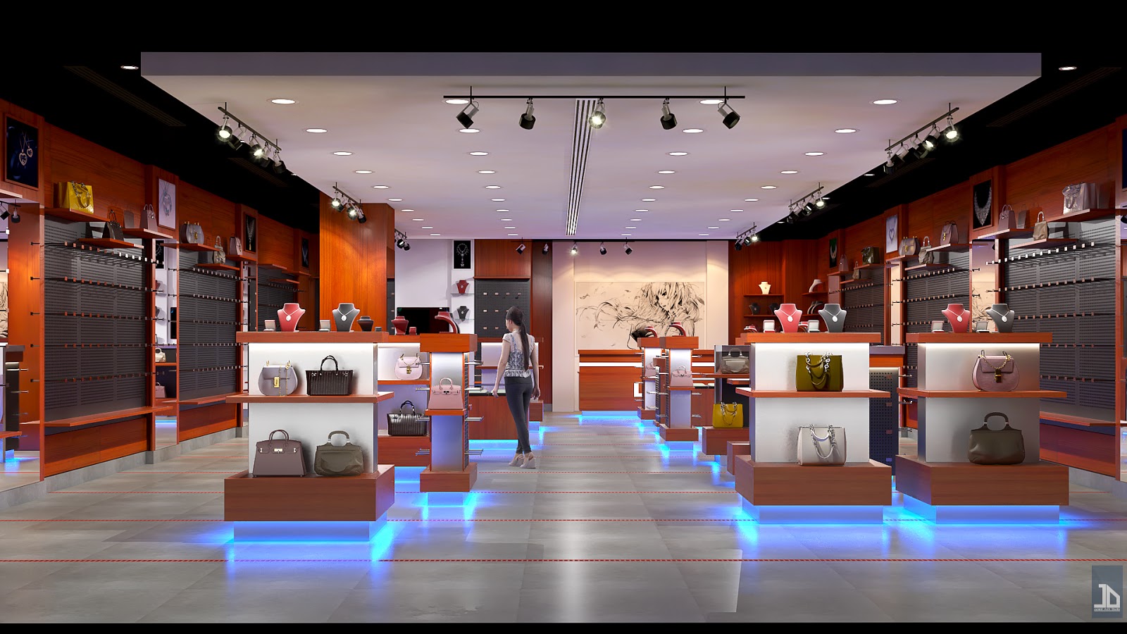 Leen Bag Showroom KSA 3D Designer