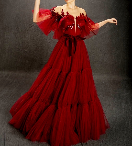 Glamorous Red Gowns