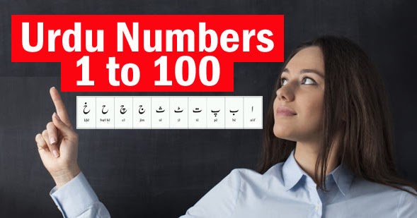 1 to 100 Counting in Urdu | English Urdu Numbers 1-100