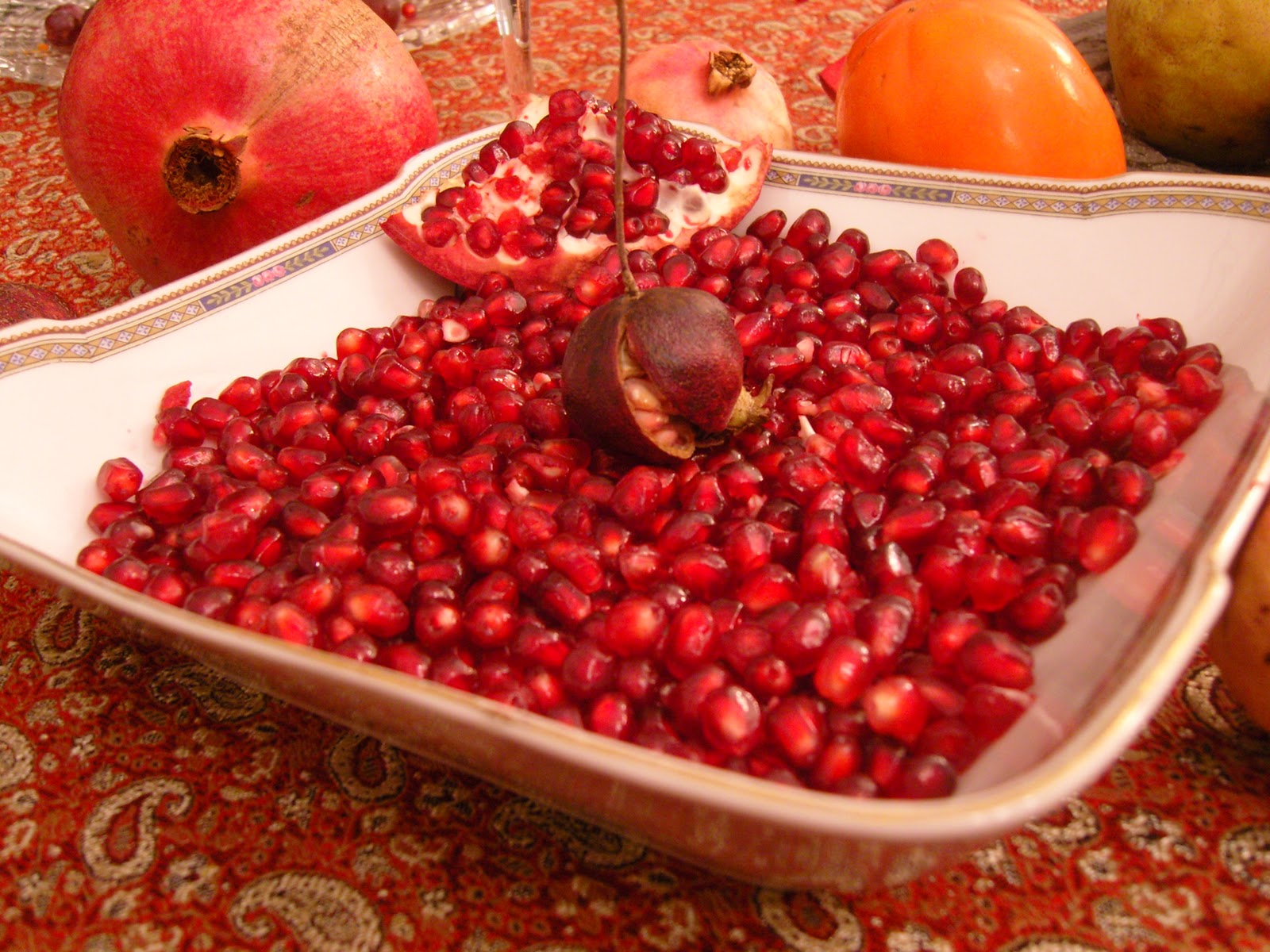La mia cucina persiana Shabe Yalda Il Melograno nella notte piu