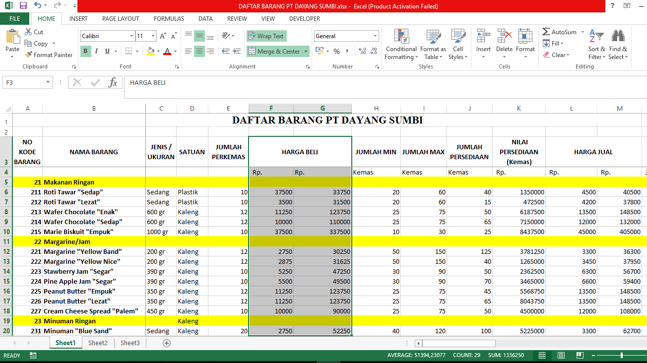 Membuat Format Rupiah Di Word