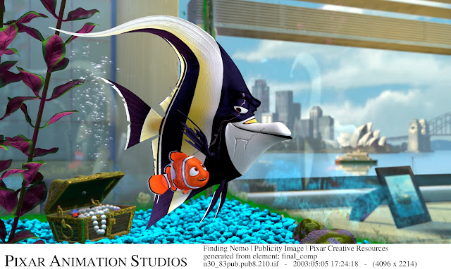 Finding Nemo 3-D. Trailer Stills Details. in UK cinemas 
