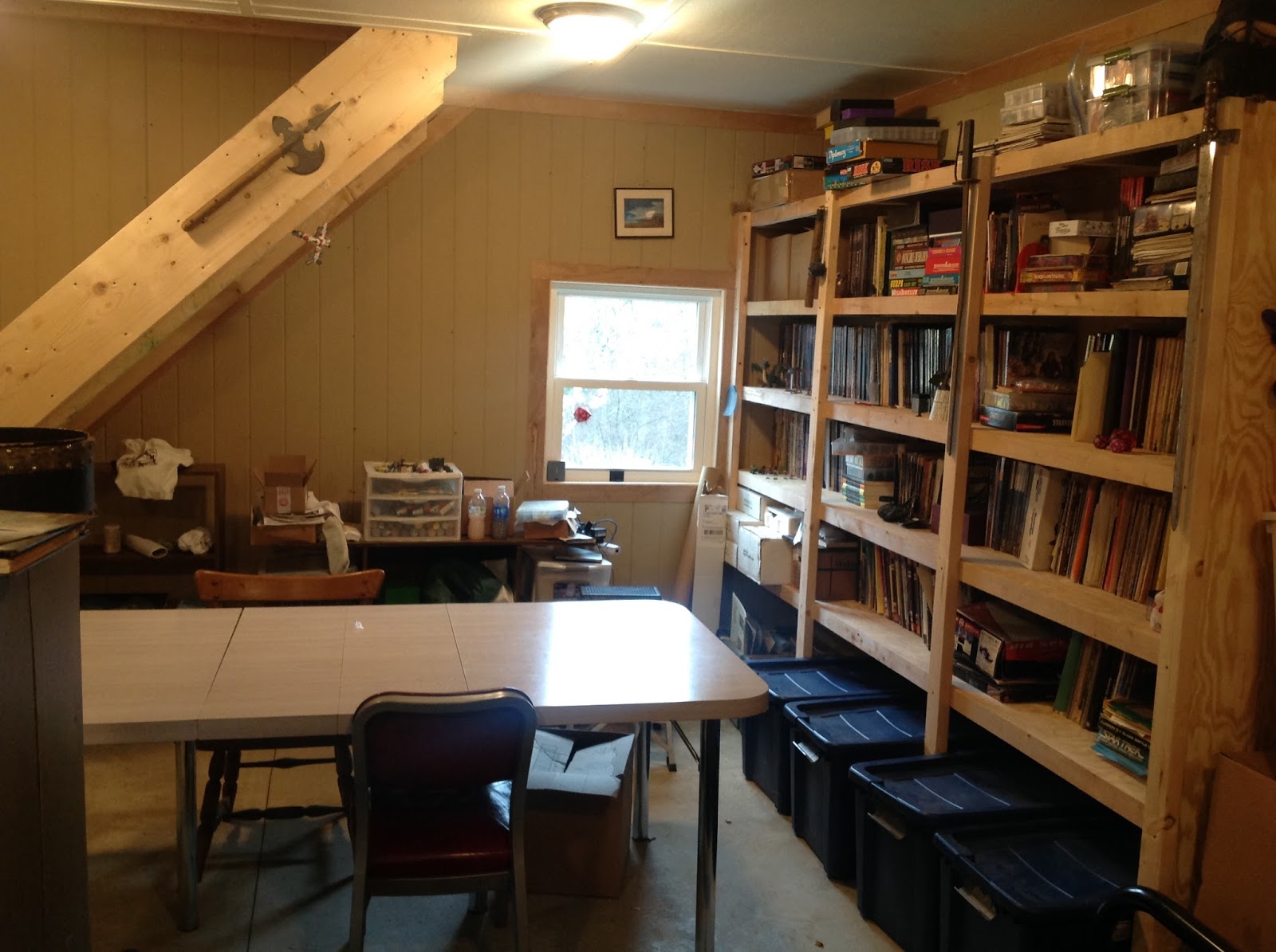 Bat in the Attic Unveiling the new Game Room