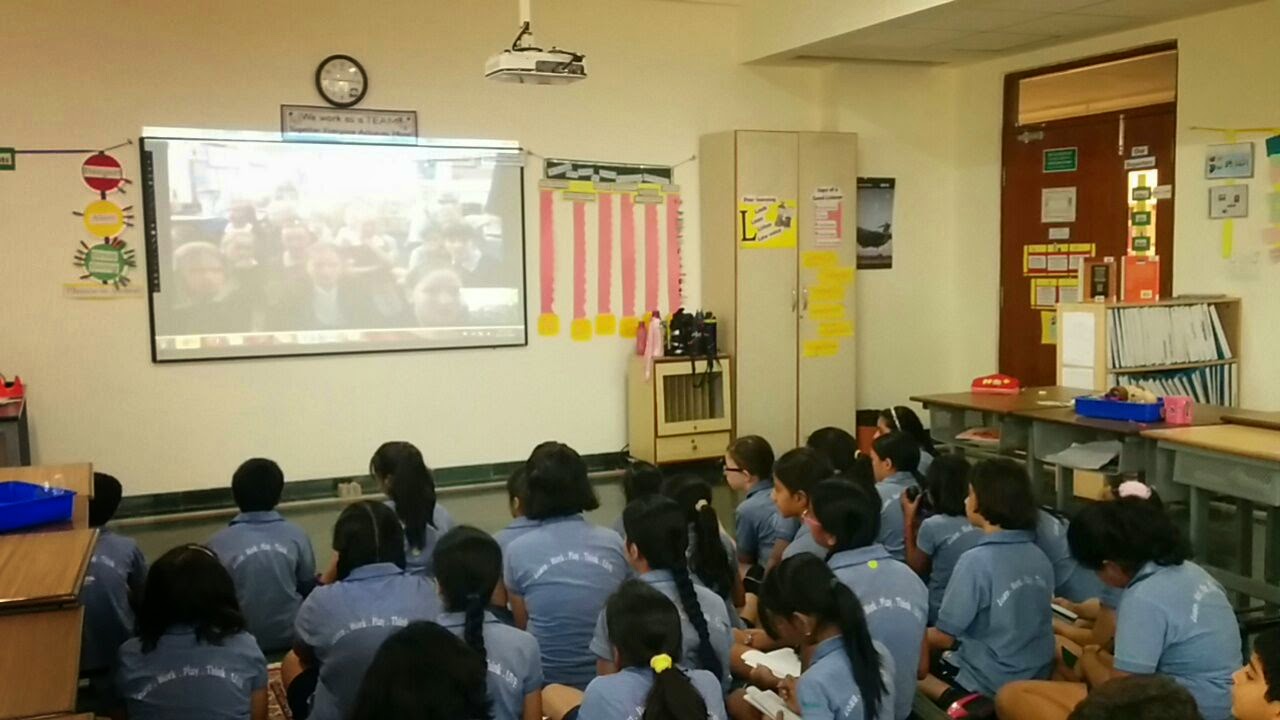 School, Noida: Connecting with Australian Students on Skype by Ms. Vandana Parashar Form Tutor Gr 5