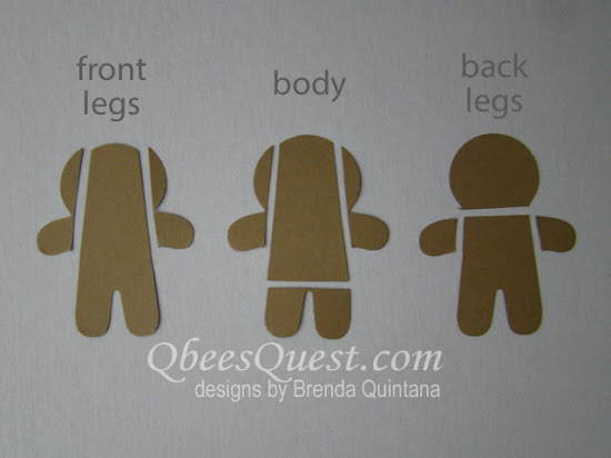 reindeer body template