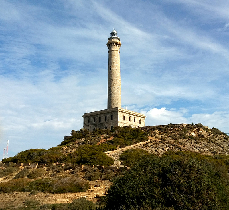 VIVIR EL AIRE LIBRE RUTA AL FARO DE CABO DE PALOS