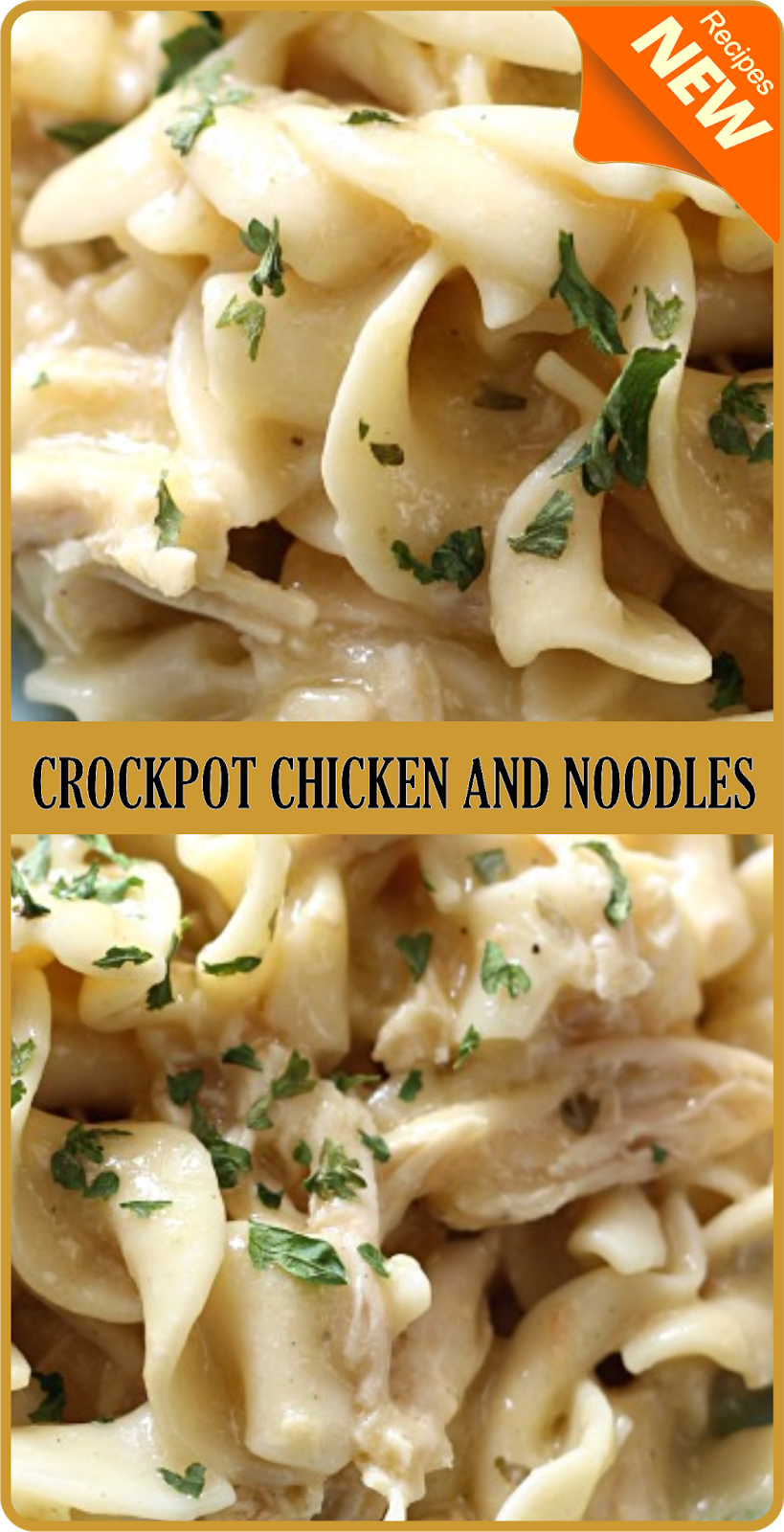 CROCKPOT CHICKEN AND NOODLES | Amzing Food