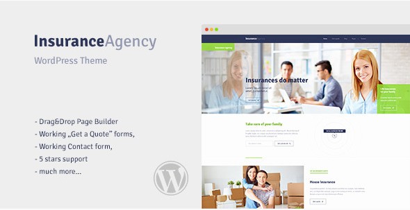 Insurance WordPress Theme 
