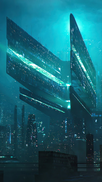 Scifi HD Wallpaper City Buildings Concept