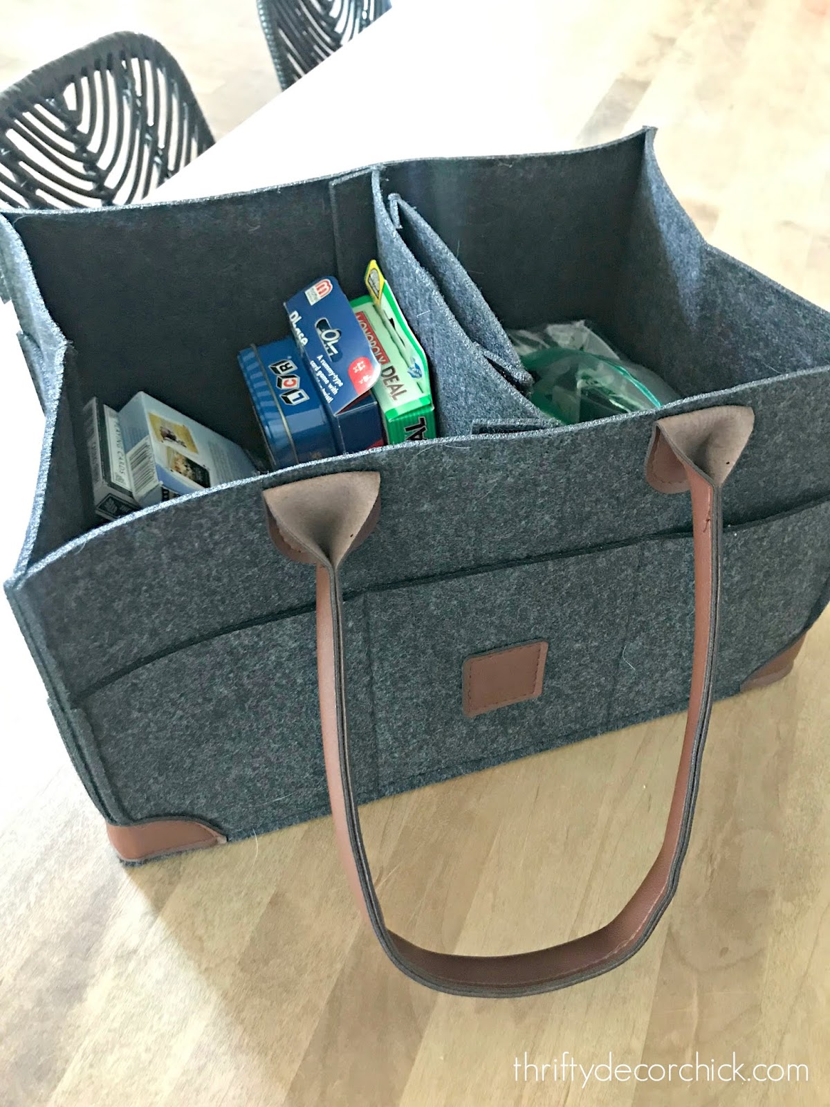 tote for small games or organization 