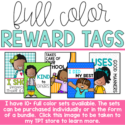 Getting Started with Reward Tags | Primarily Speaking