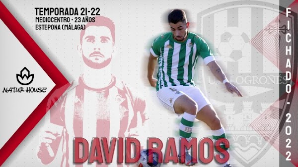 Oficial: UD Logroñés, firma David Ramos
