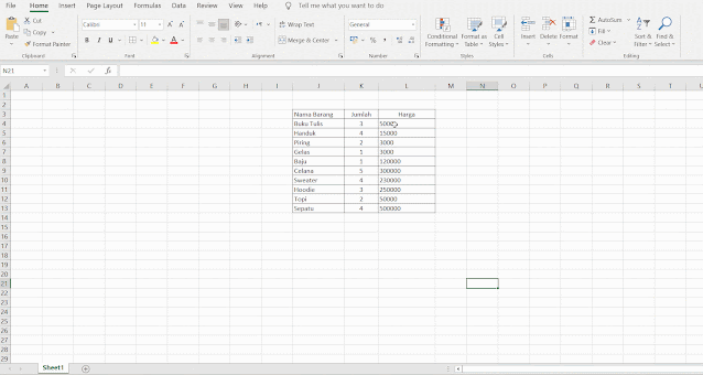 Cara Menambahkan Rupiah (Rp) atau Mata Uang Lain di Excel Secara Otomatis