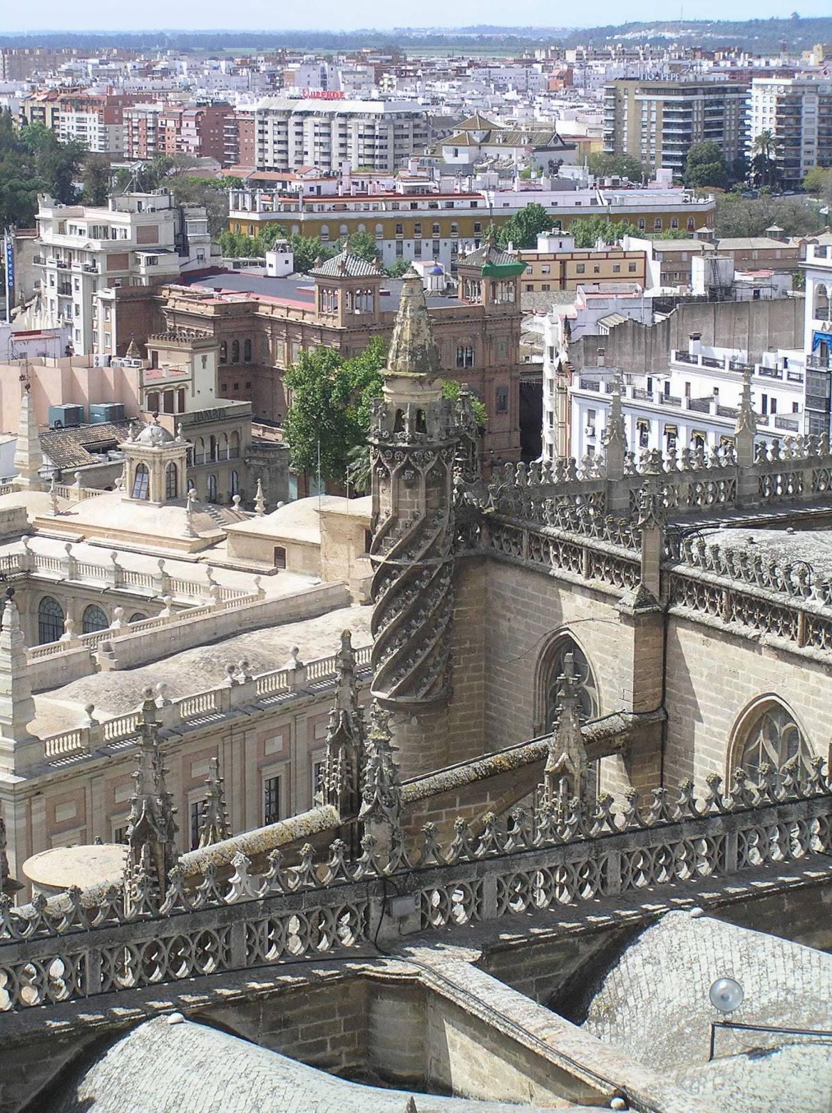 Vistas desde la Giralda. Vistas desde la Giralda.