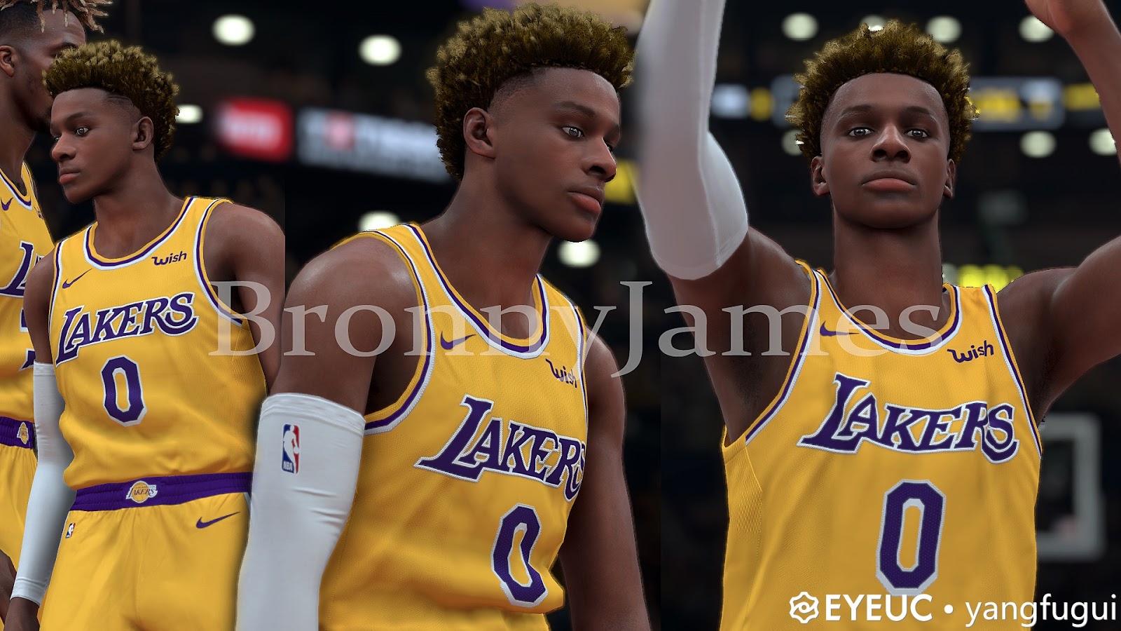 bronny james aau team roster