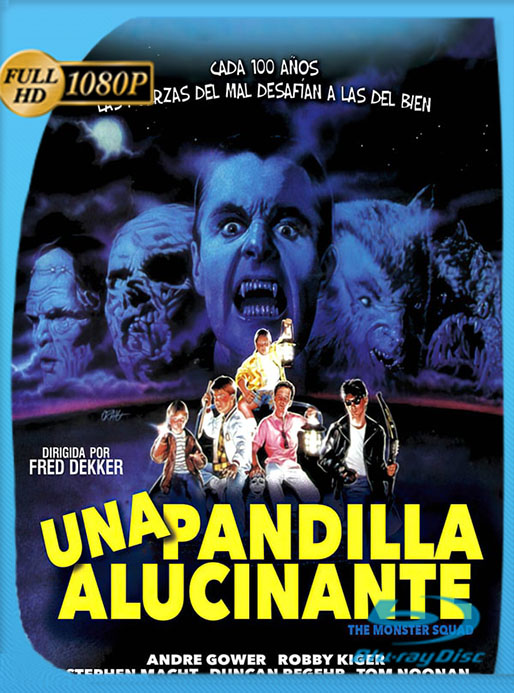 El Escuadrón Anti-Monstruos (Una pandilla alucinante)  [HD-1080p] [Latino] [1987] [Google Drive] Tomyly