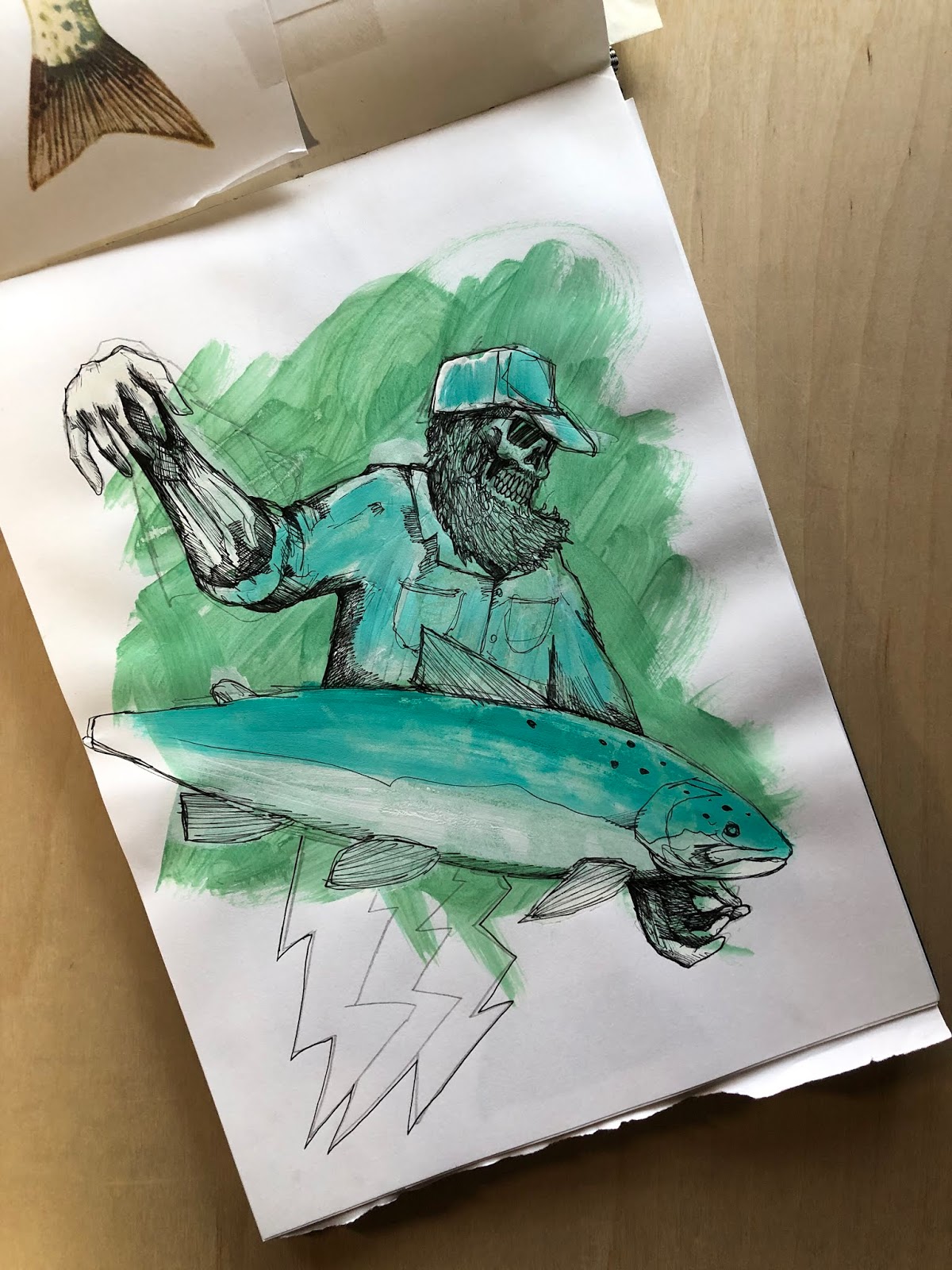 The Fiberglass Manifesto JAKE KEELER ART A Flip Through the Sketchbooks