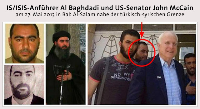 Resultado de imagen de McCain su apoyo al yihadismo y nazis de Kiev