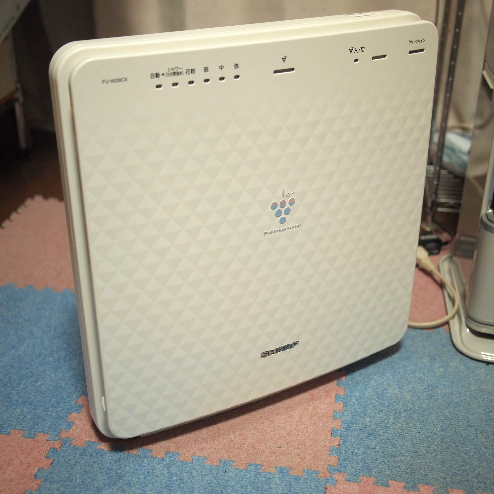 サーキュレーター代わりの空気清浄機fu W28cx