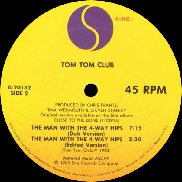 80sMusicReMixes The Man With The 4Way Hips (Dub Version) Tom Tom Club