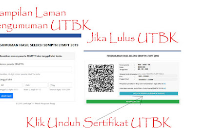 Pengumuman SBMPTN LTMPT dan Cara Download Sertifikat UTBK 2021-2022