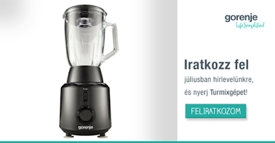 NYERJ GORENJE TURMIXGÉPET!