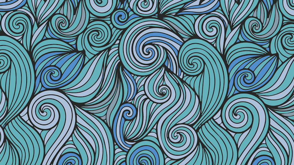 abstract retro ocean pattern wallpaper hd 4k